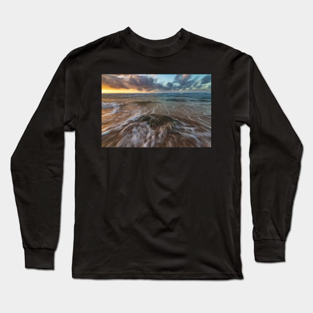 Kauai Surf Long Sleeve T-Shirt by JeffreySchwartz